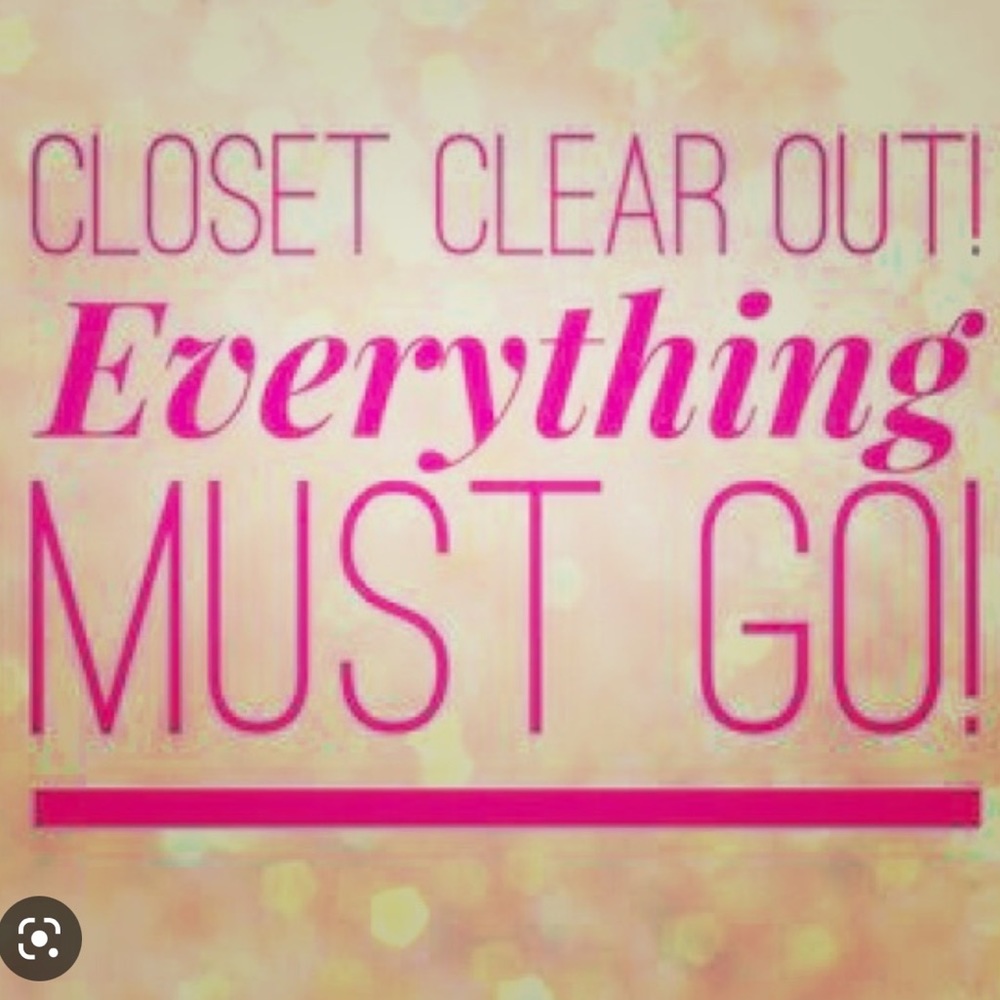 Everything must go ❤️